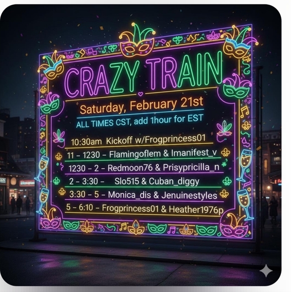 Flamingoflem IS LIVE! NOTIFICATION AWARENESS, TRAINS, RANDOM  SHOWS. 🦩 - Picture 4 of 7